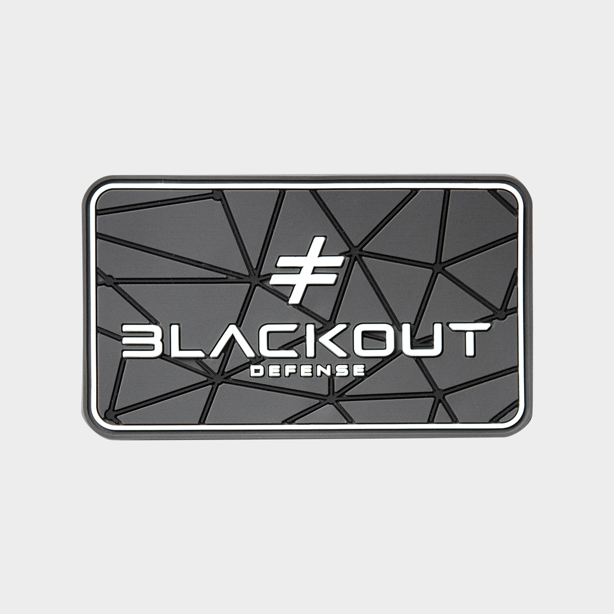 Blackout Defense PVC Patch