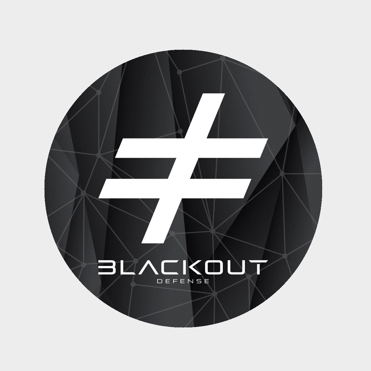 Blackout Defense Sticker